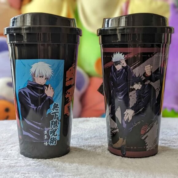 Round 1 Exclusive Jujutsu Kaisen Reusable Cups (Set of 2) - Picture 1 of 2